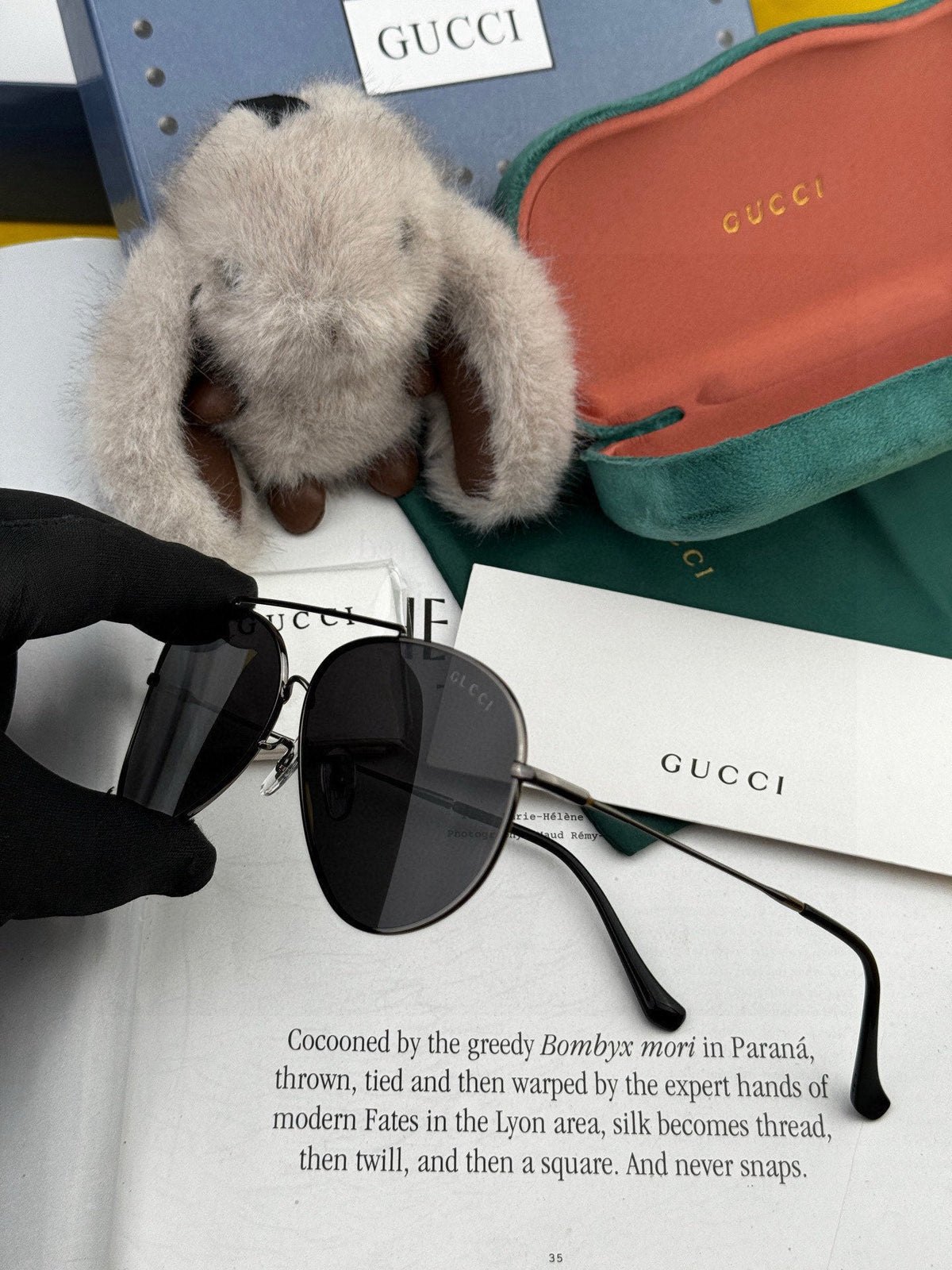 AVIATOR FRAME SUNGLASSES G2203 IN METAL