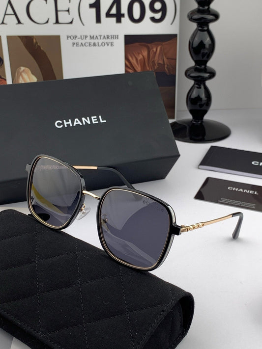 CHANEL SQUARE SUNGLASSES CH0826 IN METAL