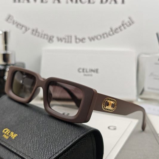 CELINE TRIOMPHE SKATE SUNGLASS 566599 IN ACETATE