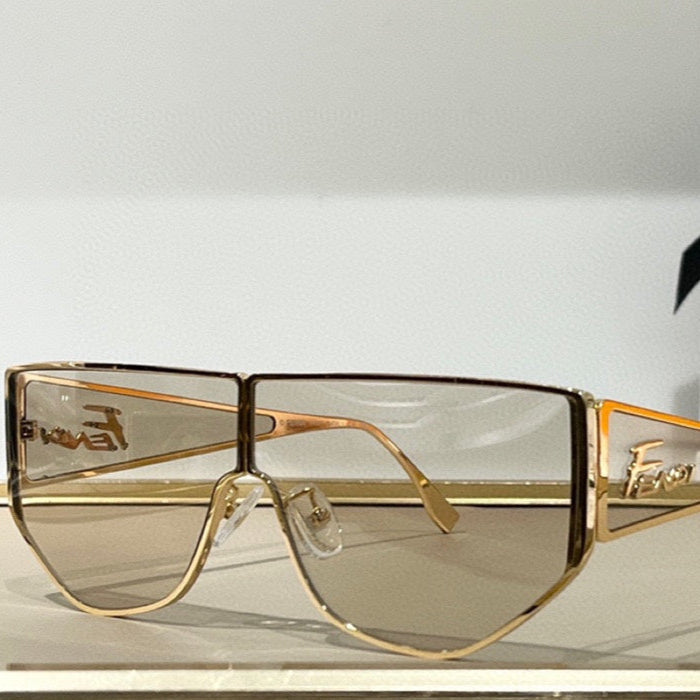 DISCO SQUARED SUNGLASSES FF M0093 IN METAL