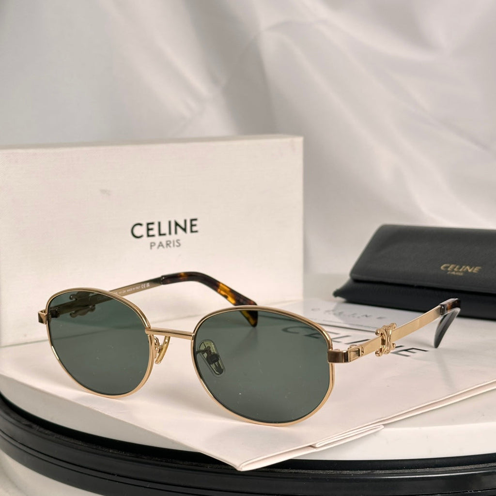 CELINE TRIOMPHE SUNGLASS CL40069U IN METAL