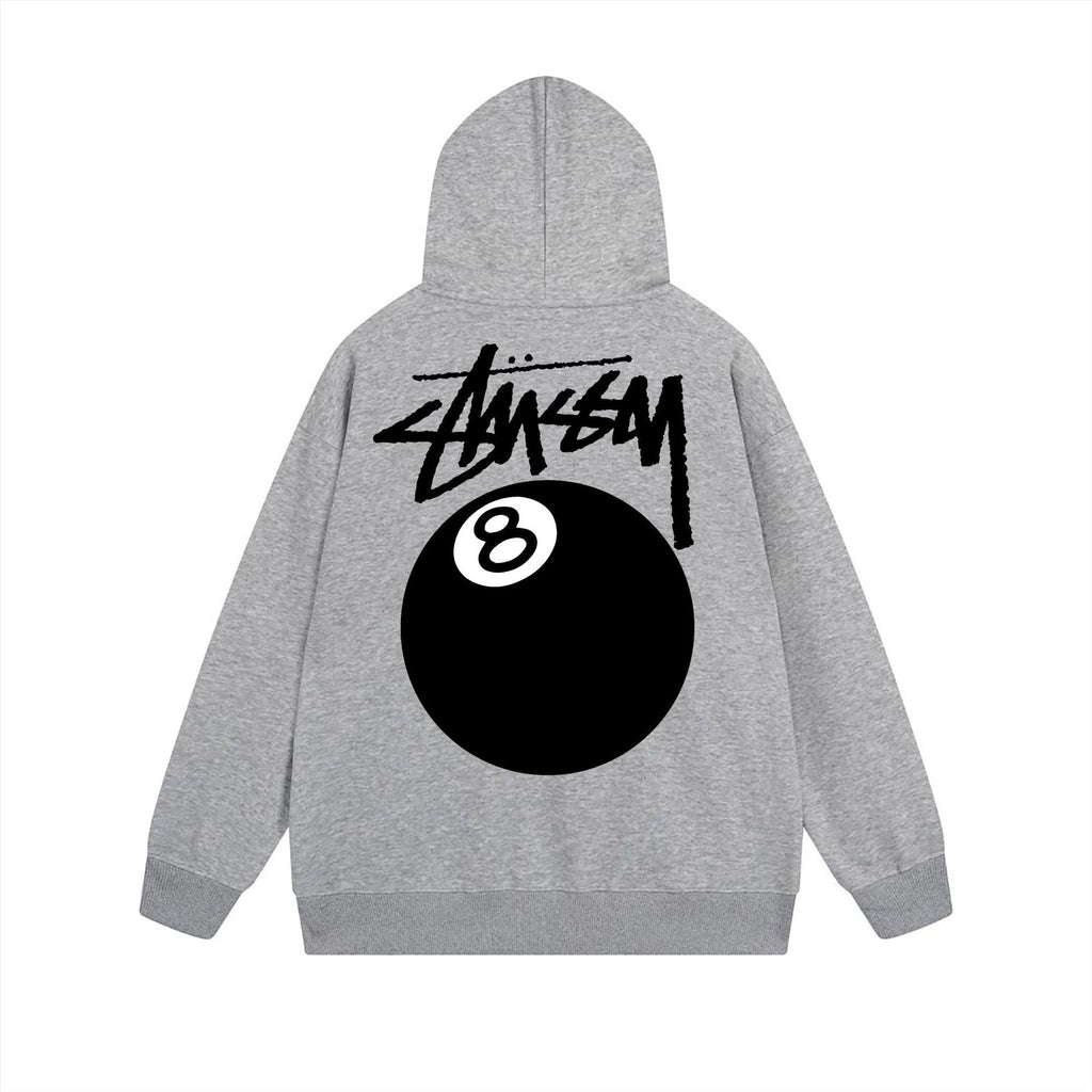 Stussy Hoodie Zip Cardigan Hooded Sweater