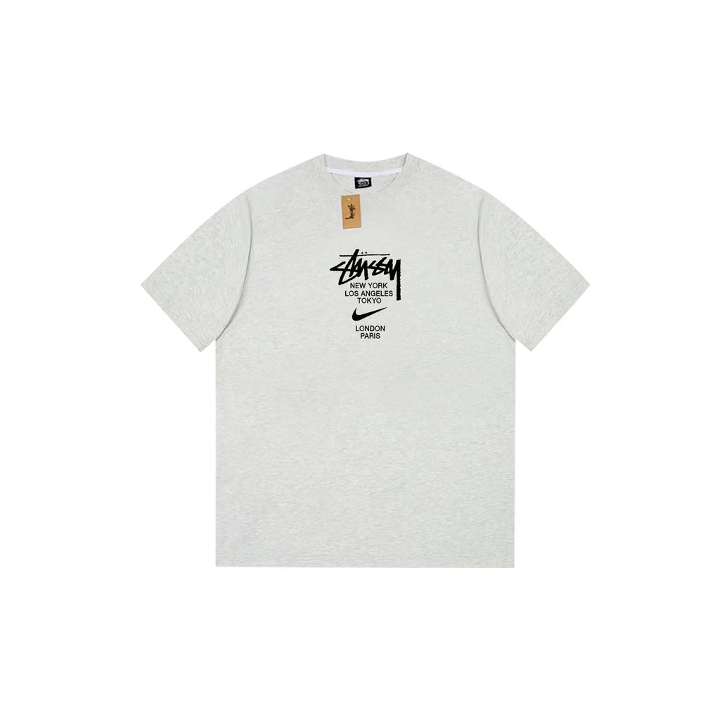 Stussy T Shirts Loose Casual T-Shirts Same for Men and Women