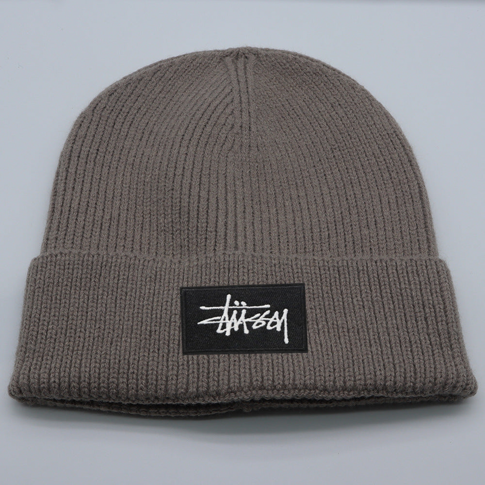 Stussy Hat Knitted Hat Skateboard Sports Wool Warm Hat