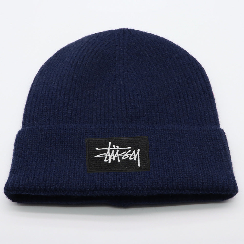 Stussy Hat Knitted Hat Skateboard Sports Wool Warm Hat
