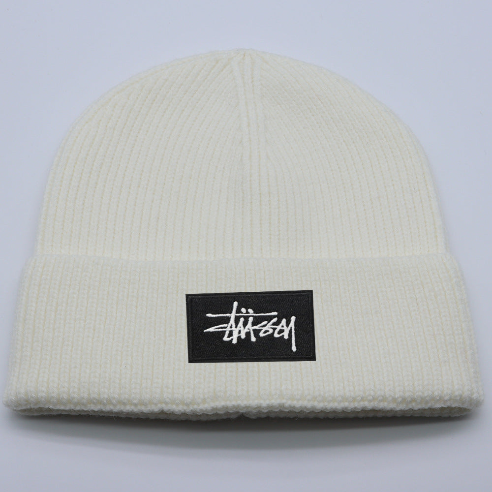 Stussy Hat Knitted Hat Skateboard Sports Wool Warm Hat