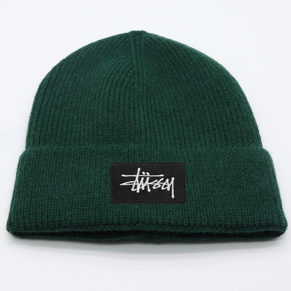 Stussy Hat Knitted Hat Skateboard Sports Wool Warm Hat