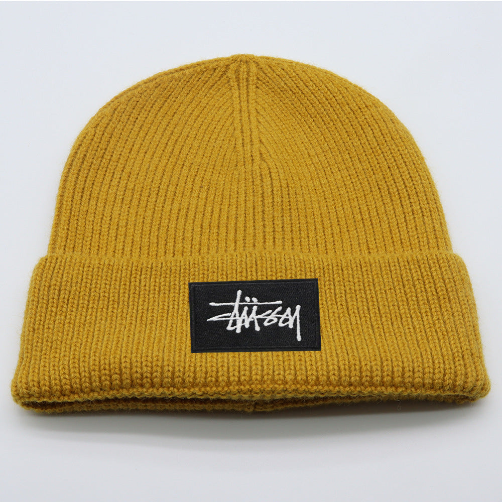 Stussy Hat Knitted Hat Skateboard Sports Wool Warm Hat