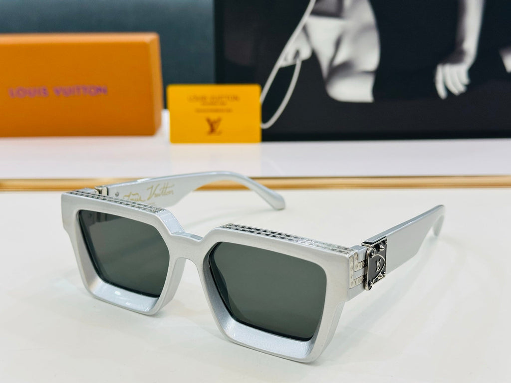 LOUIS VUITTON RECTANGLE SUNGLASSES 574801 IN ACETATE