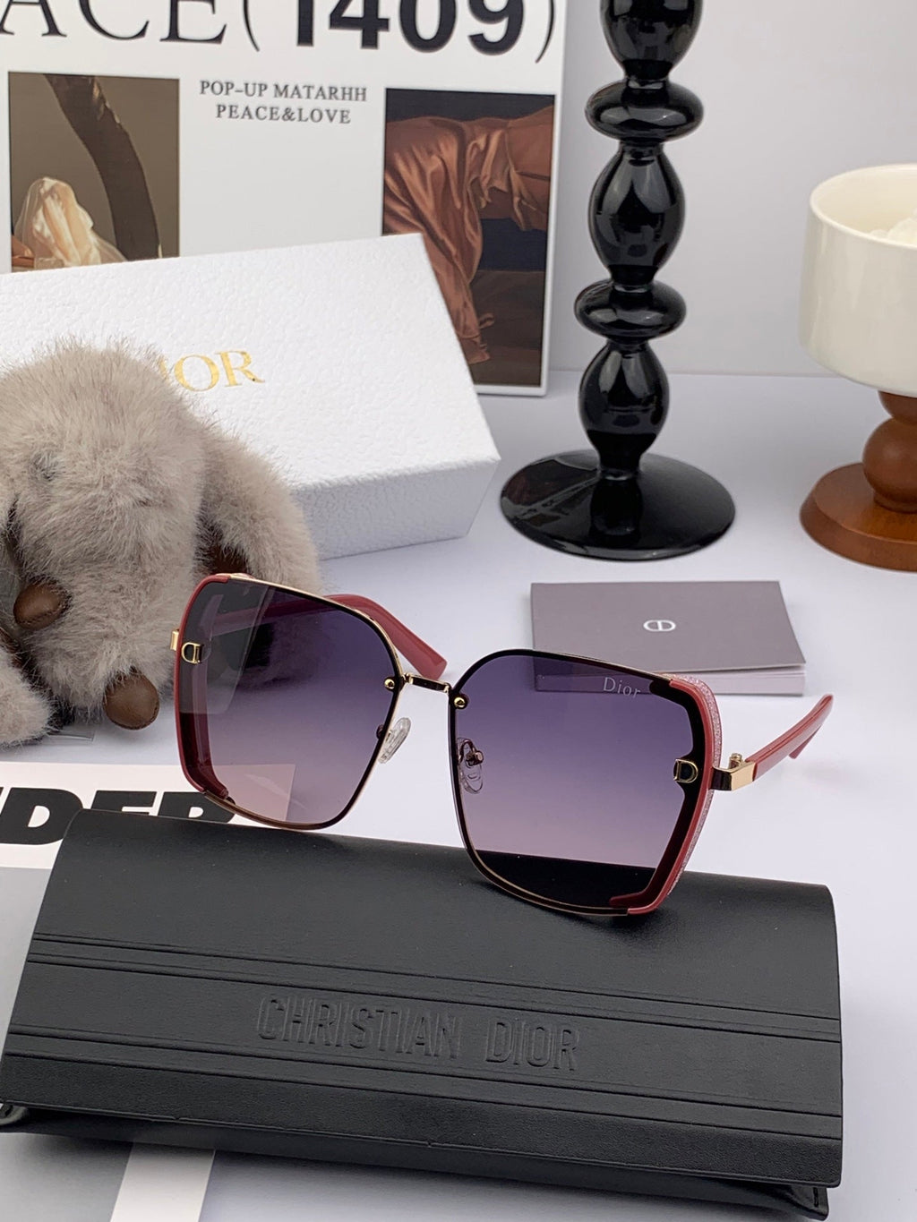 DIOR MONTAIGNE SUNGLASS CD9357 IN ACETATE