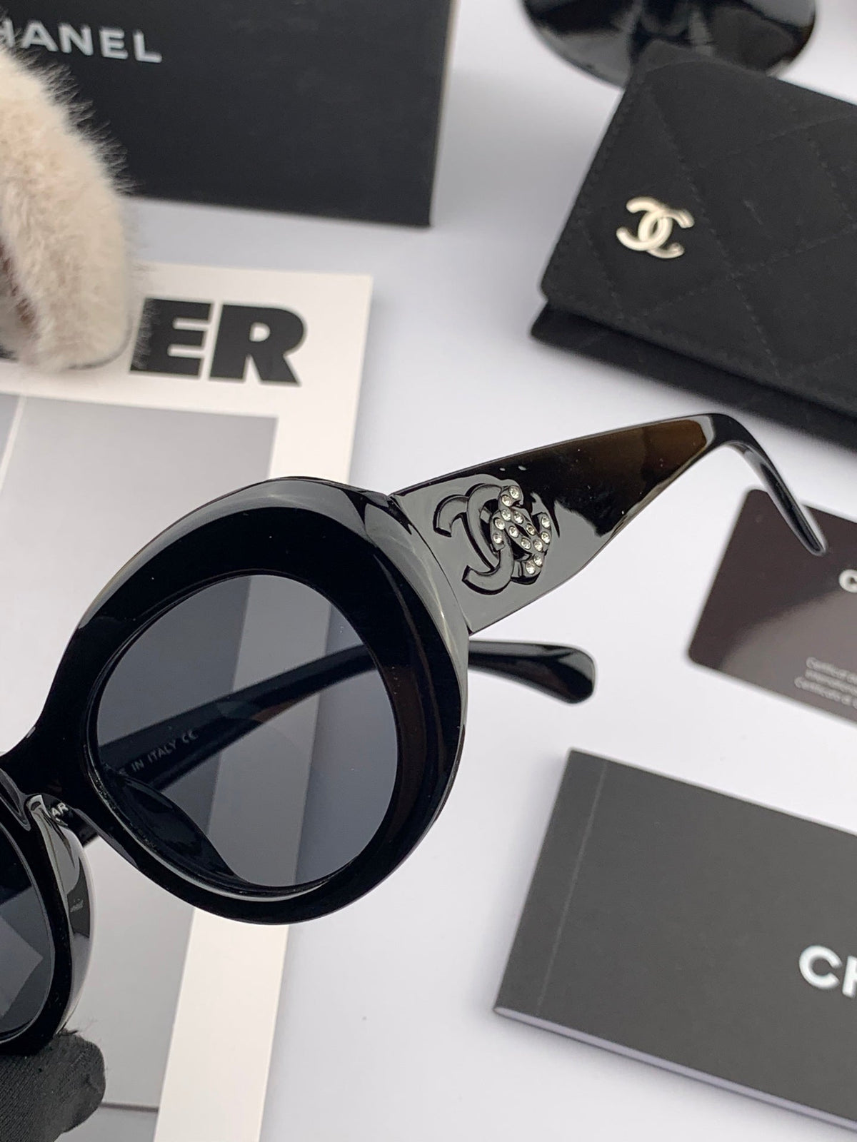 CHANEL CAT EYE SUNGLASSES CH0602 IN ACETATE