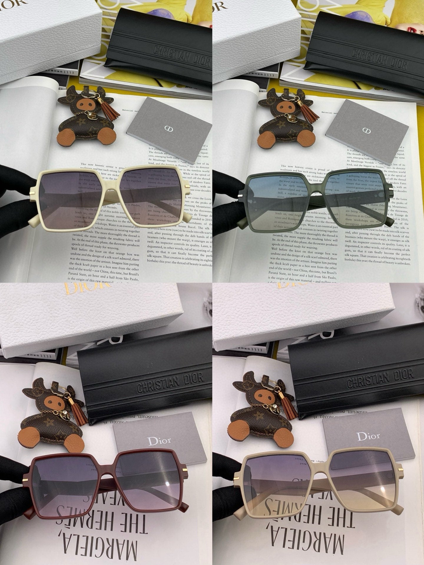 DIOR MONTAIGNE SQUARE SUNGLASS CD4780 IN ACETATE