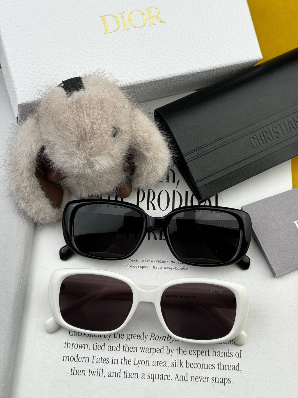 DIOR MONTAIGNE SUNGLASS D8106 IN ACETATE
