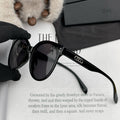 DIOR MONTAIGNE SUNGLASS CD5106 IN BLACK ACETATE