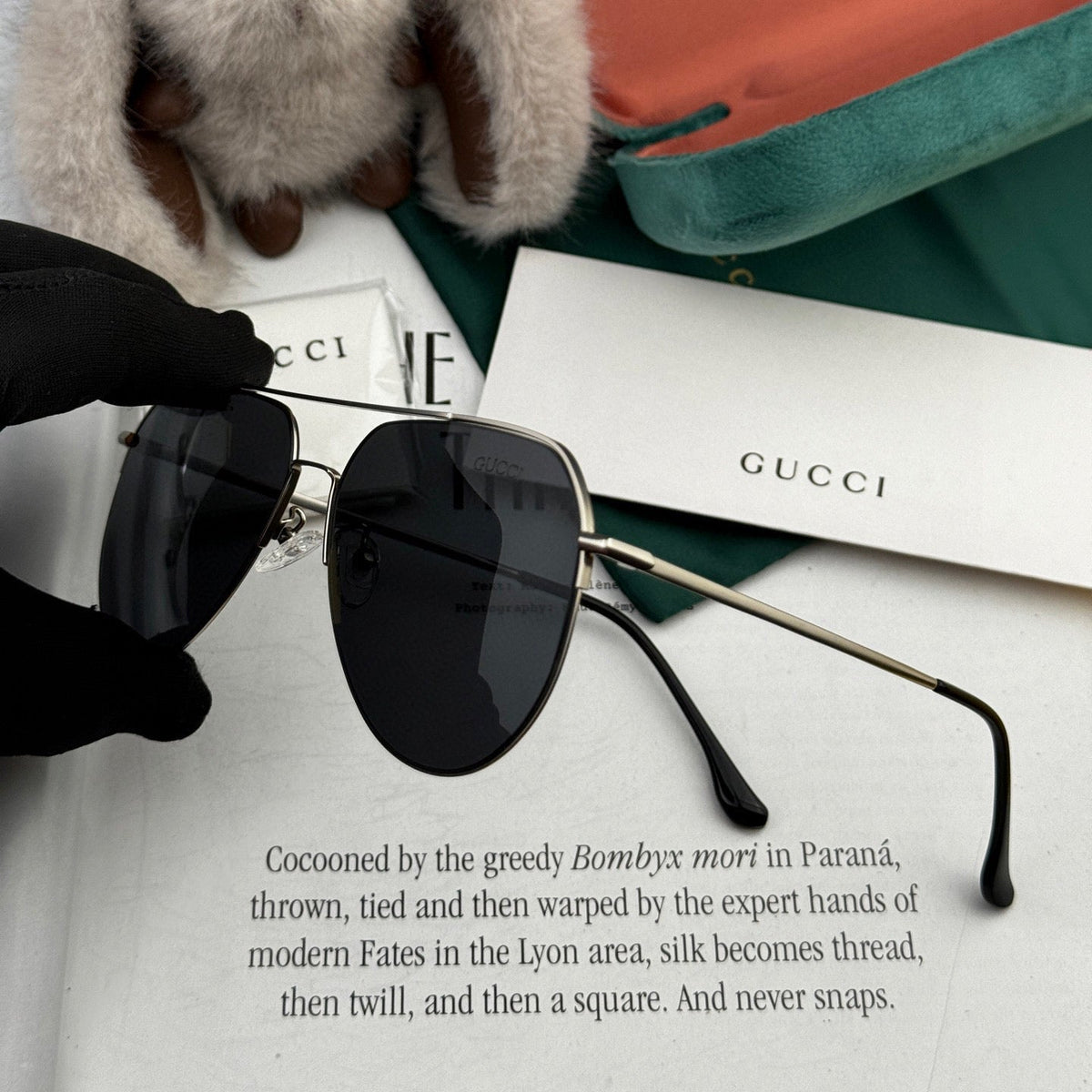 AVIATOR FRAME SUNGLASSES G1702 IN METAL