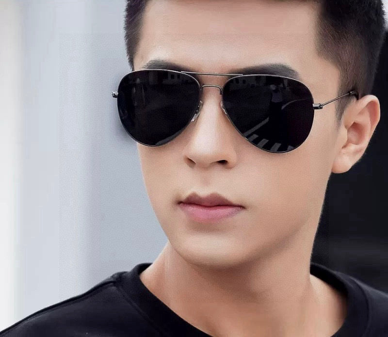 AVIATOR FRAME SUNGLASSES G2203 IN METAL
