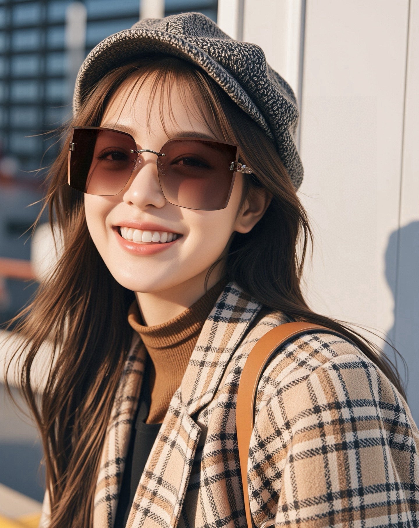 LOUIS VUITTON SQUARE SUNGLASS L9612 IN METAL