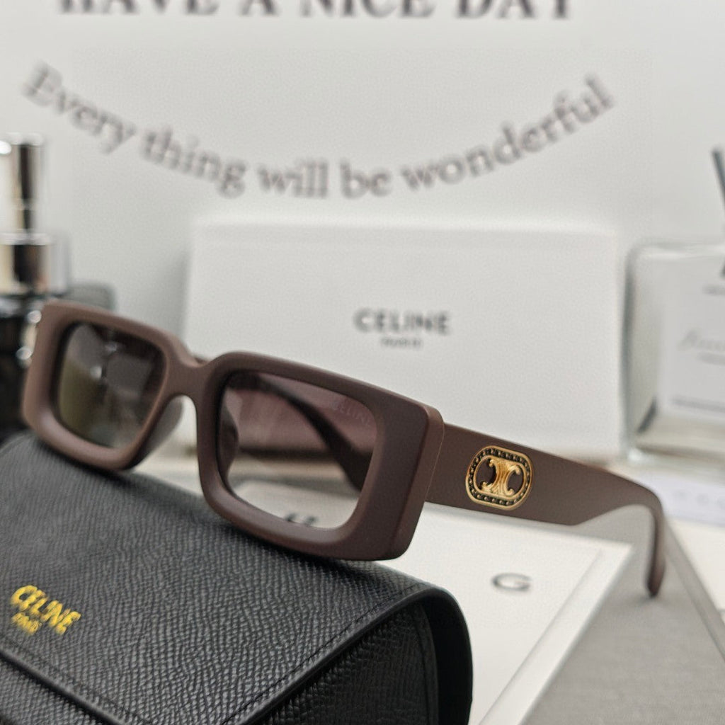 CELINE TRIOMPHE SKATE SUNGLASS 566599 IN ACETATE