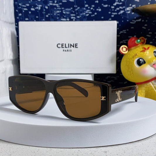 CELINE TRIOMPHE SUNGLASS 533219 IN CARAMEL ACETATE