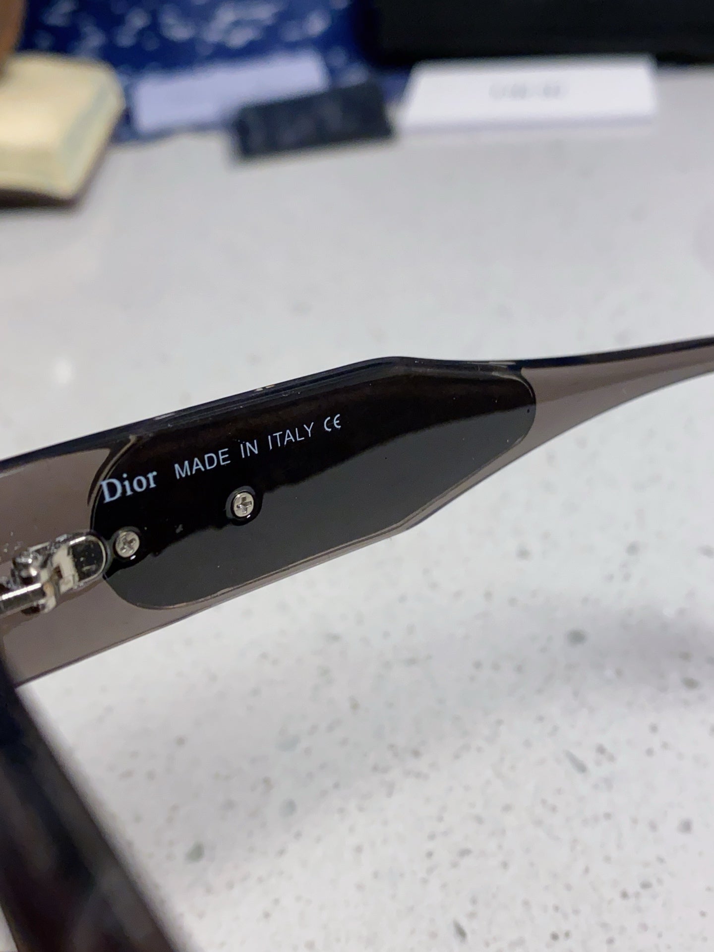 DIOR MONTAIGNE SUNGLASS 578112 IN BROWN ACETATE